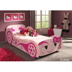 Autobett Pretty Girl 90x200 rosa