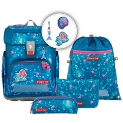 Step by Step CLOUD Schulranzen-Set, 5-teilig Mermaid Lola