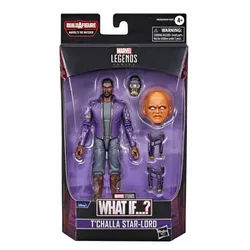 Hasbro Actionfigur Marvel Was wäre wenn TChalla Star Lord Figur 15cm