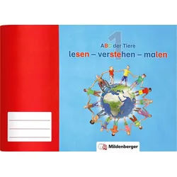 Schulbuch ABC der Tiere 1 · lesen – verstehen – malen Lesemalheft Tina Kresse weiß