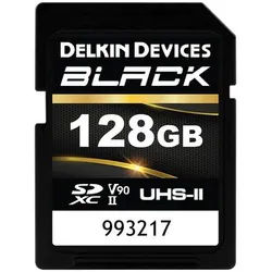 Delkin BLACK UHS-II Rugged SD Card (V90) 128 GB