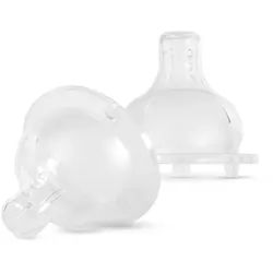 Baboo Liquid Silicone Teat Fast Flow Trinksauger 6m+ 2 St.