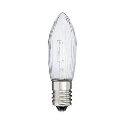 E10 3W 34V Ersatzlampen 3er Pack Kerzenform