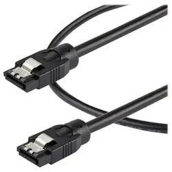 0.3 m Round SATA Cable - Latching Connectors - 6Gbs SATA Cable - SATA cable - 30 cm