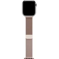 DECODED Smartwatch-Armband Milanaise Traction Strap Black 42/44/45mm goldfarben