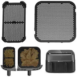 SURFOU Küchenmaschinen Zubehör-Set 2 Stk. Silikon Spritzschutz für Philips NA350 Airfryer Dual Basket, Zubehör für Philips Heißluftfritteuse Zubehör, Speziell für Philips Airfryer Dual Basket 3000 Series( NA350),3L+6L – gegen Fett schützen, Schutz für Heizspirale & Ventilator, Hitzebeständig bis 230°C, Spülmaschinenfest, Lebensmittelechtem Silikon, Rutschfest, verschleißfest und stabil