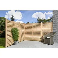 Mr. GARDENER Sichtschutzelement »Bali«, Lärchenholz, HxL: 180 x 90 cm - beige