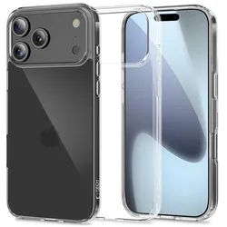 FlexAir Hybrid Case for iPhone 17 Pro - Transparent
