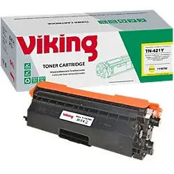 Viking TN-421Y Kompatibel Brother Tonerkartusche Gelb
