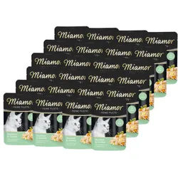 Miamor Feine Filets - Katzennassfutter Thunfischfilets mit Gemüse 24x100g