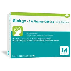 1A PHARMA GINKGO 240MG 120 St