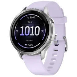 GARMIN Venu 4 | GPS Multisport Smartwatch | 41 mm | Grau / Silber mit