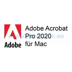 Adobe Acrobat Pro 2020 Lizenz für Mac