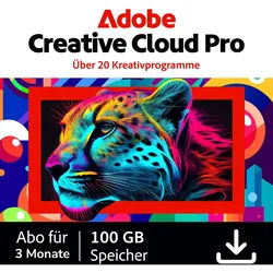 Adobe Creative Cloud Alle Apps | Ab 3 Monate | Windows & MAC