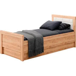 priess Einzelbett Arnsberg, Komfortliegehöhe braun 108 cm x 208 cm x 49 cm