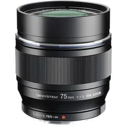 OM SYSTEM M.Zuiko Digital 75mm f/1,8 ED Micro Four Thirds schwarz
