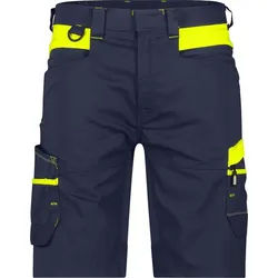 Dassy Arbeitsshorts Stretch-Arbeitsshorts Manilla blau|gelb 56