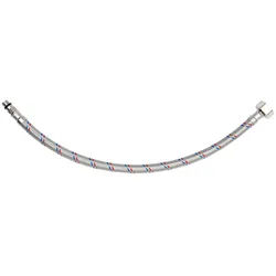 TRIZERATOP Anschlussschlauch Innengewinde/Außengewinde 3/8" M10x1 400mm Lang