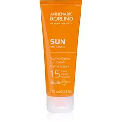 ANNEMARIE BÖRLIND SUN ANTI-AGING Sonnencreme gegen Hautalterung SPF 15 75 ml