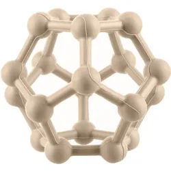 Zopa Silicone Teether Atom Beißring Sand Beige 1 St.