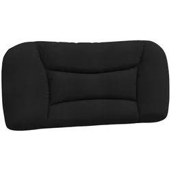 vidaXL Kopfteil, Bett Kopfteil-Kissen Schwarz 80 cm Stoff
