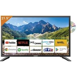 Antarion Fernseher 22 Zoll, Smart Tv, Dvd Bvbt-2