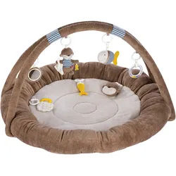 Fehn Baby Gym Otter Theo, 3-D-Activity-Nest Otter braun|bunt