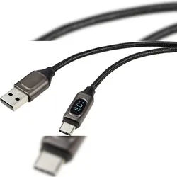 Renkforce USB-Kabel USB 2.0 USB-A Stecker, USB-C® Stecker 1.00 m Silber (metallic) RF-6249616