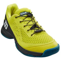 Wilson Rush Pro 4.0 QL (Quicklace) Allcourt gelb Kinder Tennisschuh gelb 37 EU
