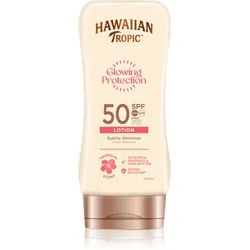 Hawaiian Tropic Glowing Protection Sunscreen Lotion Sonnenmilch SPF 50 170 ml
