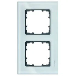 Siemens 5TG 1202 Glas-Rahmen 2-fach