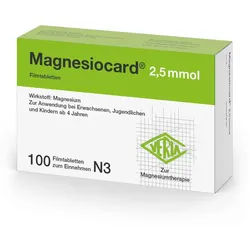 MAGNESIOCARD 2,5 mmol 100 St Filmtabletten