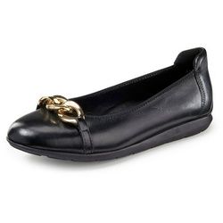 Les ballerines HighSoft cuir nappa veau ARA noir