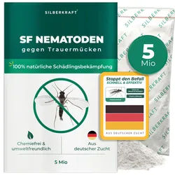 Silberkraft SF Nematoden gegen Trauermücken 5 Mio Sonstige g