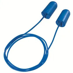 uvex x-fit XL detec Gehörschutzstöpsel mit Kordel SNR 38 dB 100 Paar im Beute blau XL - 2212142 - blau