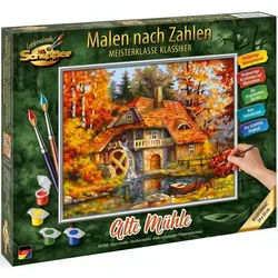 Schipper Malen nach Zahlen Master Class Classic 24x30cm Alte Mühle 609240799