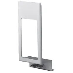 Verschlussplatten für UNIversal-Spender, mit großem Fenster für 1000 ml - Spender, Aluminium, weiß beschichtet
