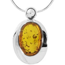 OSTSEE-SCHMUCK Kette mit Anhänger Ostsee-Schmuck Kette mit Anhänger Dagrun (2-tlg) silberfarben 45 cm