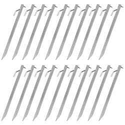 Moritz Zelthering 20 x Zelthering Mont Blanc 38 cm, (Set), Erdnagel Zelthering Erdanker Bodenanker Zeltbefestigung