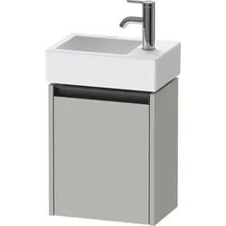 Duravit Ketho.2 Waschtischunterbau wandhängend Betongrau Matt 364x238x440 mm - K25071R07070000 K25071R07070000