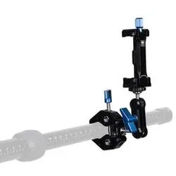 Sirui MA-GK Crap Clamp mit Magic Arm und Smartphone Halterung schwarz