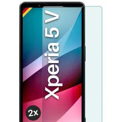 moex Klares Panzerglas für Sony Xperia 5 V – passgenaue 9H Schutzfolie für zuverlässigen Displayschutz – ShockProtect Klar