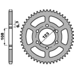 PBR Standard Stahl Ritzel 4412 - 420