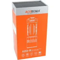 AceBeam X20-R mit 8 x Luxeon HL4X LED und 10.000 Lumen