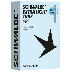 Schwalbe Schwalbe Schlauch SCV15 Extra Light 23/28-622/630 60mm