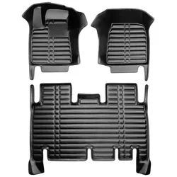 fussmattenprofi.com Auto-Fußmatte 5D Premium Auto Fussmatten für Tesla Model X 2015-2026 (1 St), für Tesla Tesla Model X schwarz