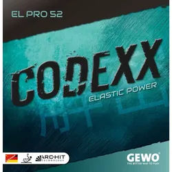 Gewo Belag Codexx EL Pro 52 schwarz 2,0