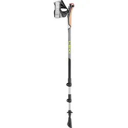 Leki Nordic Walking Stöcke Traveller Alu 65326011 90-130 cm - Black-Silvergray-Neonyellow - 90-130 cm