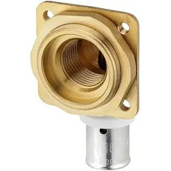 Pressfitting-Spülkasten-Winkel 16 x 2,0 mm - 1/2 Zoll IG für MV-Rohr