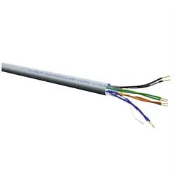 ROLINE UTP Kabel Cat.5e (Class D), Litze LAN-Kabel, (30000.0 cm), 300m grau